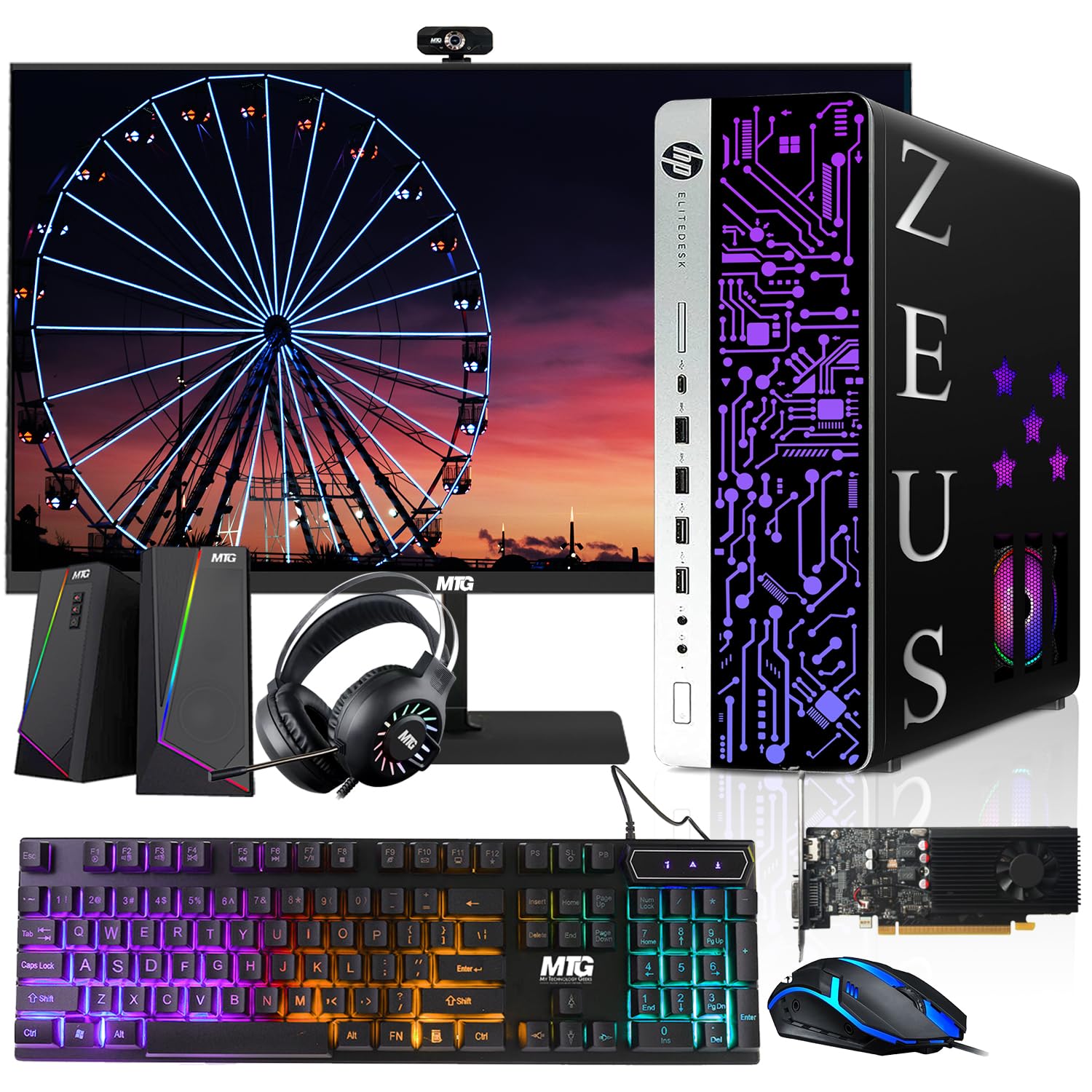 Amazon.com: HP G3 Gaming Desktop PC, Intel i7 6th Gen, GT 1030